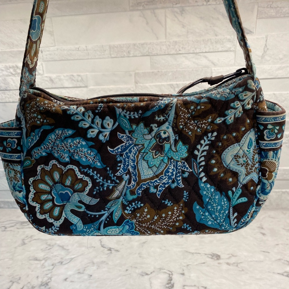 Vera Bradley small Java blue handbag